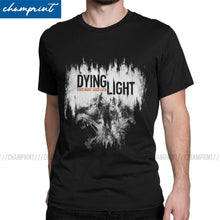Load image into Gallery viewer, Novelty Dying Light Zombie Running Game T-Shirt for Men Round Collar Cotton T Shirts Short Sleeve Tee Shirt Gift Clothing