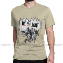 Load image into Gallery viewer, Novelty Dying Light Zombie Running Game T-Shirt for Men Round Collar Cotton T Shirts Short Sleeve Tee Shirt Gift Clothing