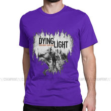 Load image into Gallery viewer, Novelty Dying Light Zombie Running Game T-Shirt for Men Round Collar Cotton T Shirts Short Sleeve Tee Shirt Gift Clothing