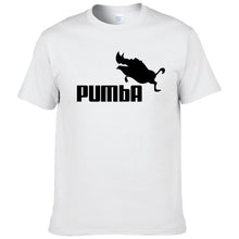 Load image into Gallery viewer, 2016 funny tee cute t shirts homme Pumba men casual short sleeves cotton tops cool tshirt summer jersey costume t-shirt #062