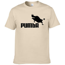 Load image into Gallery viewer, 2016 funny tee cute t shirts homme Pumba men casual short sleeves cotton tops cool tshirt summer jersey costume t-shirt #062