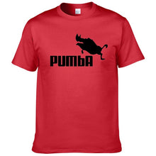 Load image into Gallery viewer, 2016 funny tee cute t shirts homme Pumba men casual short sleeves cotton tops cool tshirt summer jersey costume t-shirt #062