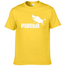 Load image into Gallery viewer, 2016 funny tee cute t shirts homme Pumba men casual short sleeves cotton tops cool tshirt summer jersey costume t-shirt #062