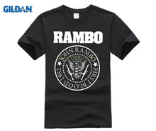Load image into Gallery viewer, PHIKING 100% Pure cotton O signage flower item tile covering John Rambo Seal T-Shirt