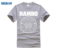 Load image into Gallery viewer, PHIKING 100% Pure cotton O signage flower item tile covering John Rambo Seal T-Shirt
