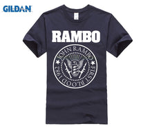 Load image into Gallery viewer, PHIKING 100% Pure cotton O signage flower item tile covering John Rambo Seal T-Shirt
