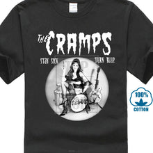 Load image into Gallery viewer, Personality Men'S The Cramps Turn Blue Zomer O Neck Short Sleeve T Shirts

