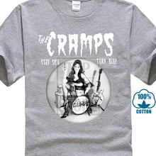 Load image into Gallery viewer, Personality Men'S The Cramps Turn Blue Zomer O Neck Short Sleeve T Shirts
