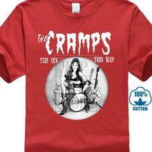Load image into Gallery viewer, Personality Men'S The Cramps Turn Blue Zomer O Neck Short Sleeve T Shirts
