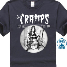 Load image into Gallery viewer, Personality Men'S The Cramps Turn Blue Zomer O Neck Short Sleeve T Shirts
